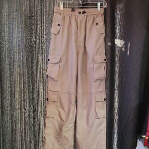 Tan Cargo Pants, STREETWEAR, SMALL